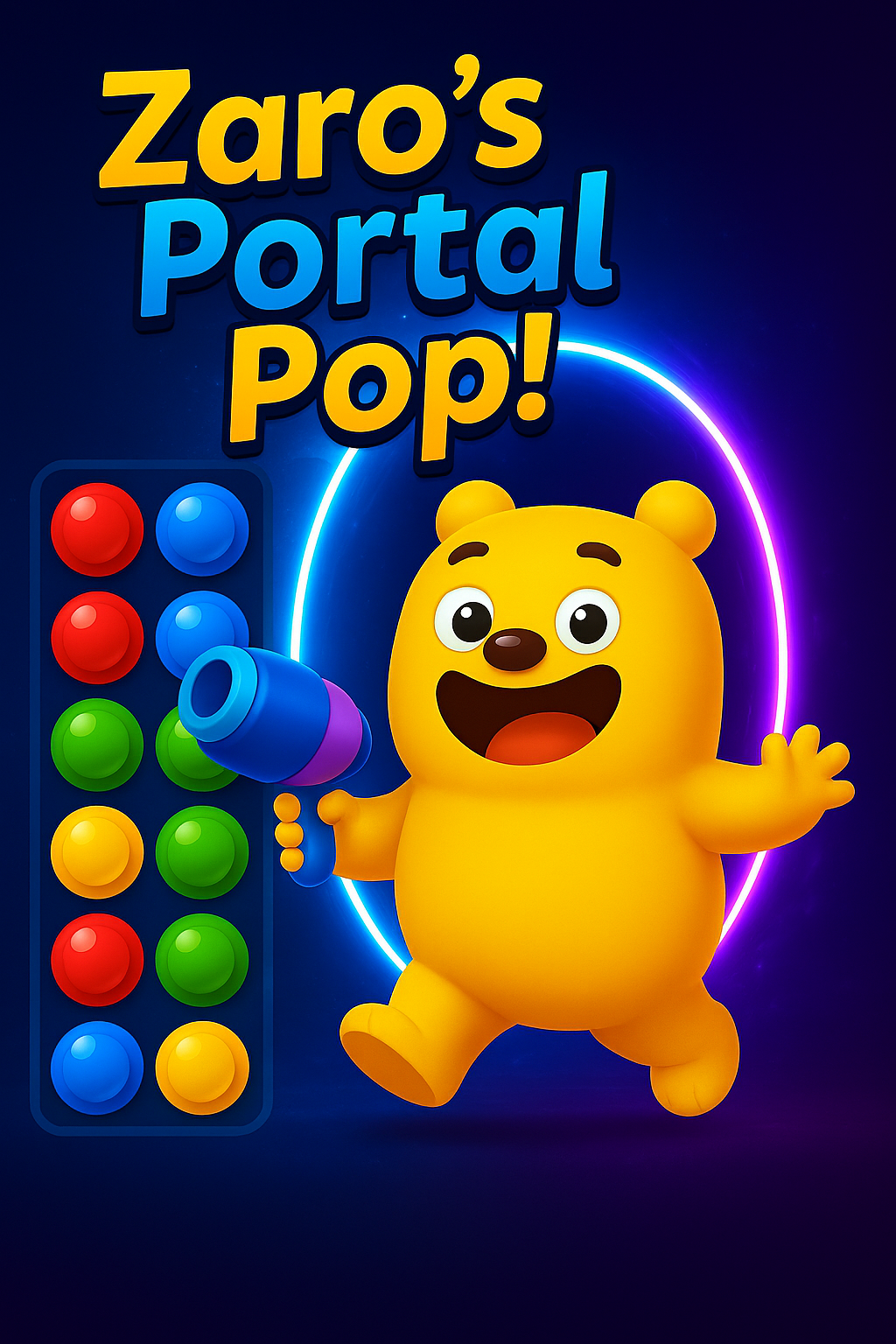 Zaro's Portal Pop! game poster