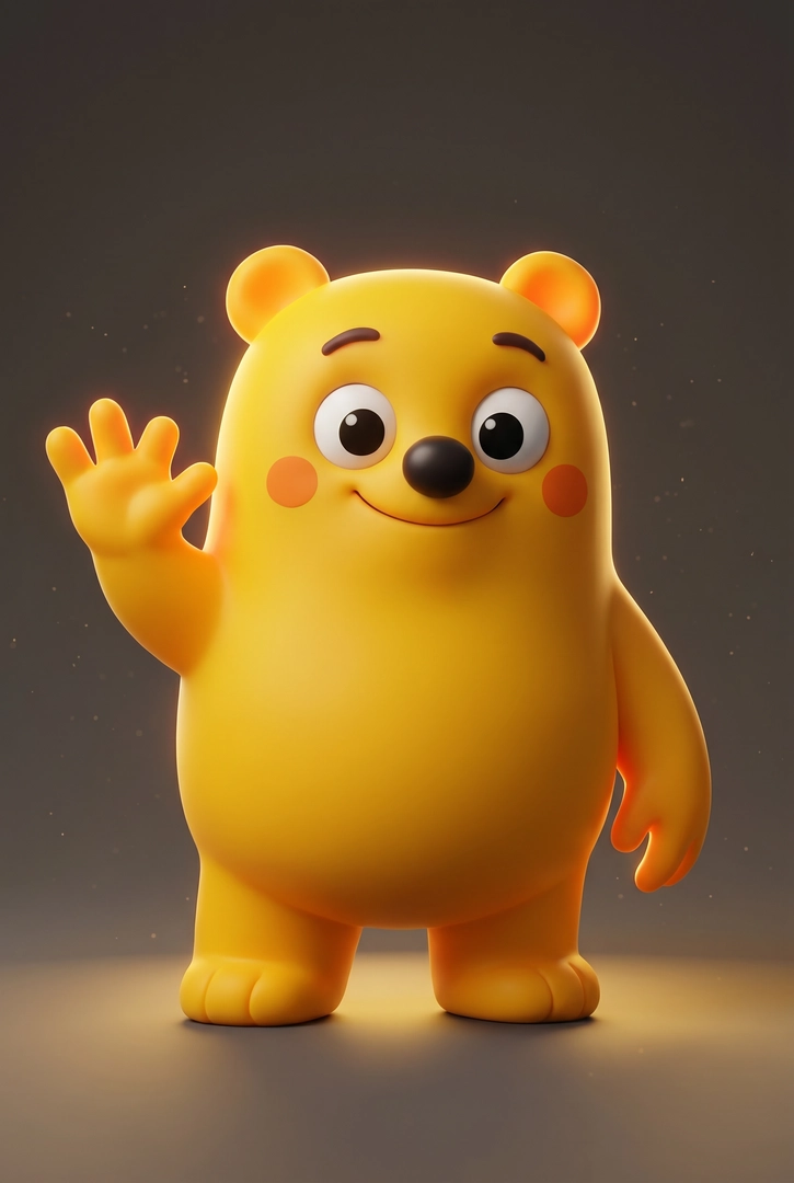 Zaro - The Yellow Prime, a being of living light with warm golden skin