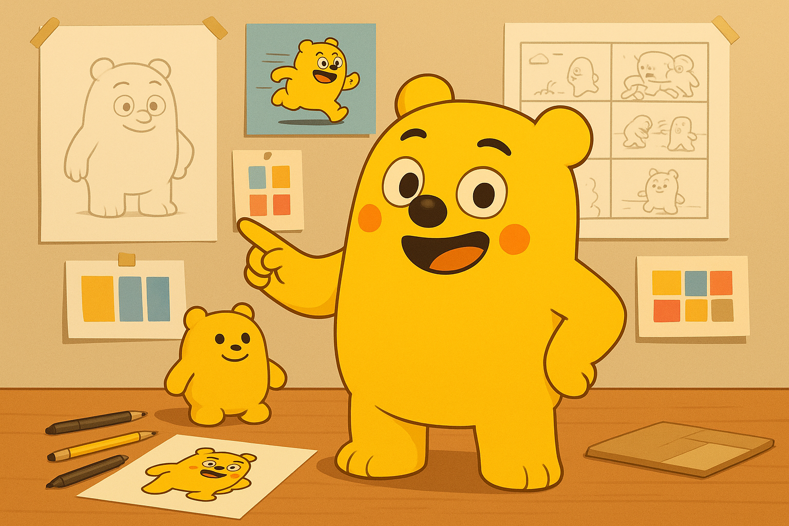 Zaro in the design studio - the creative process