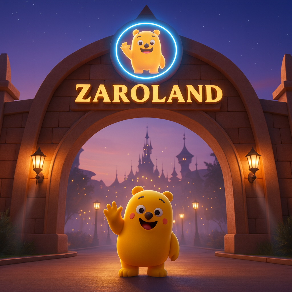 ZaroLand Theme Park Entrance